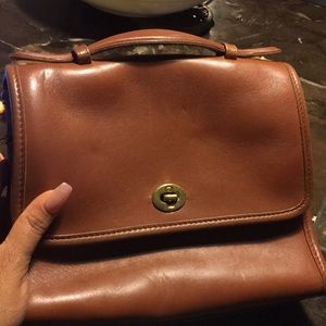 Coach Brown Leather Bag